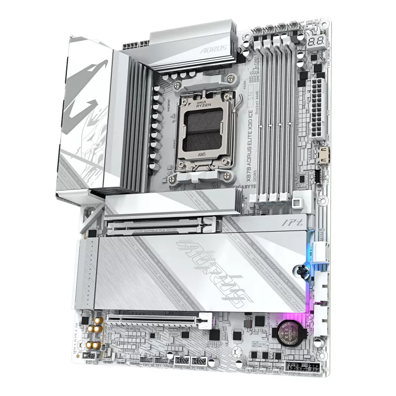 Motherboard GIGABYTE X870 AORUS ELITE X3D ICE, AMD X870, Sockel AM5, ATX