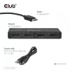 CLUB3D Quad DisplayPort™ Hub – 4 x 4K Auflösung @ 30Hz, MST-Unterstützung