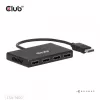 CLUB3D Quad DisplayPort™ Hub – 4 x 4K Auflösung @ 30Hz, MST-Unterstützung