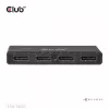 CLUB3D Quad DisplayPort™ Hub – 4 x 4K Auflösung @ 30Hz, MST-Unterstützung