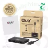 CLUB3D Quad DisplayPort™ Hub – 4 x 4K Auflösung @ 30Hz, MST-Unterstützung