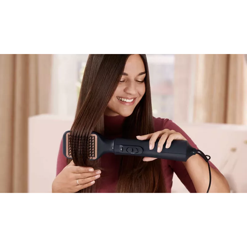 Haarstyling-Set Philips 5000 Series BHA530/00 — Haarglätter & Lockenstab, 1000 W, 3 Heizstufen, Ionen-Technologie, 5 Aufsätze, 2 m Kabel, schwarz