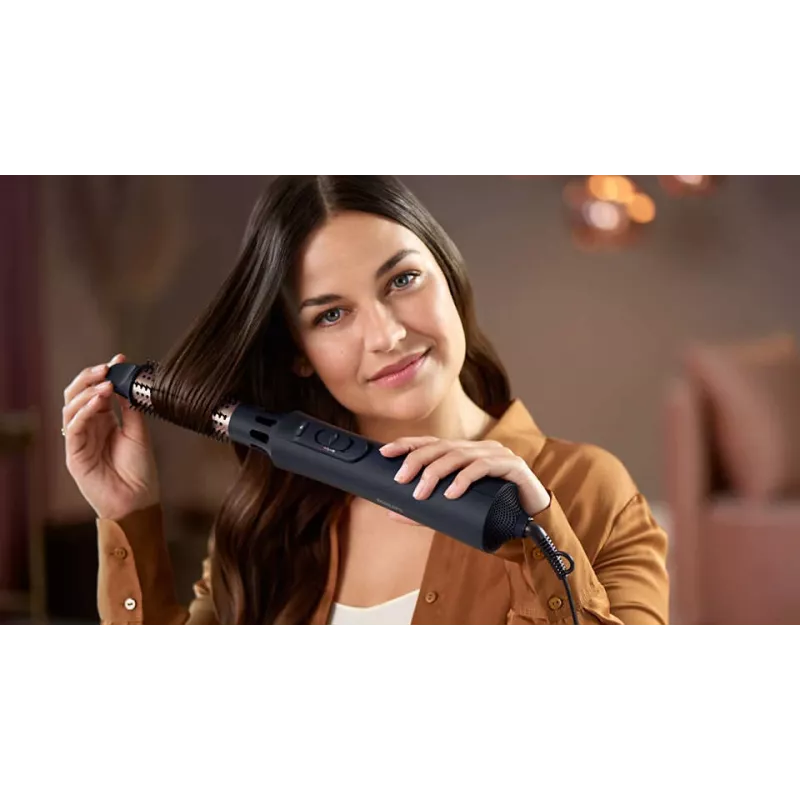 Haarstyling-Set Philips 5000 Series BHA530/00 — Haarglätter & Lockenstab, 1000 W, 3 Heizstufen, Ionen-Technologie, 5 Aufsätze, 2 m Kabel, schwarz