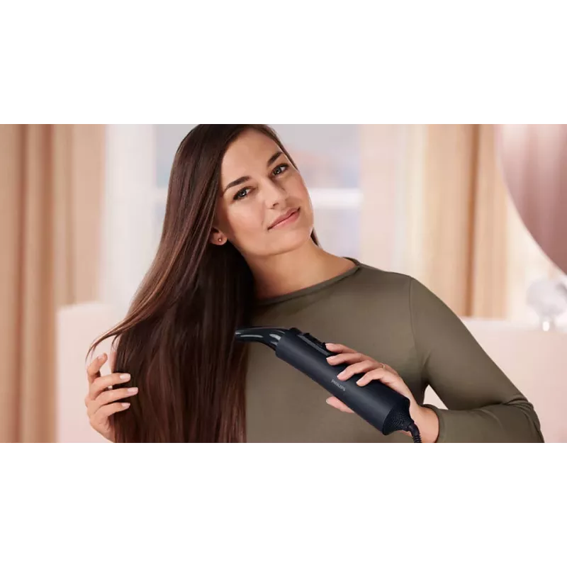 Haarstyling-Set Philips 5000 Series BHA530/00 — Haarglätter & Lockenstab, 1000 W, 3 Heizstufen, Ionen-Technologie, 5 Aufsätze, 2 m Kabel, schwarz