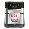 Tefal Easy Fry & Grill EY505D Einzelgerät 4,2 L Stand-alone 1550 W Heißluftfritteuse Edelstahl