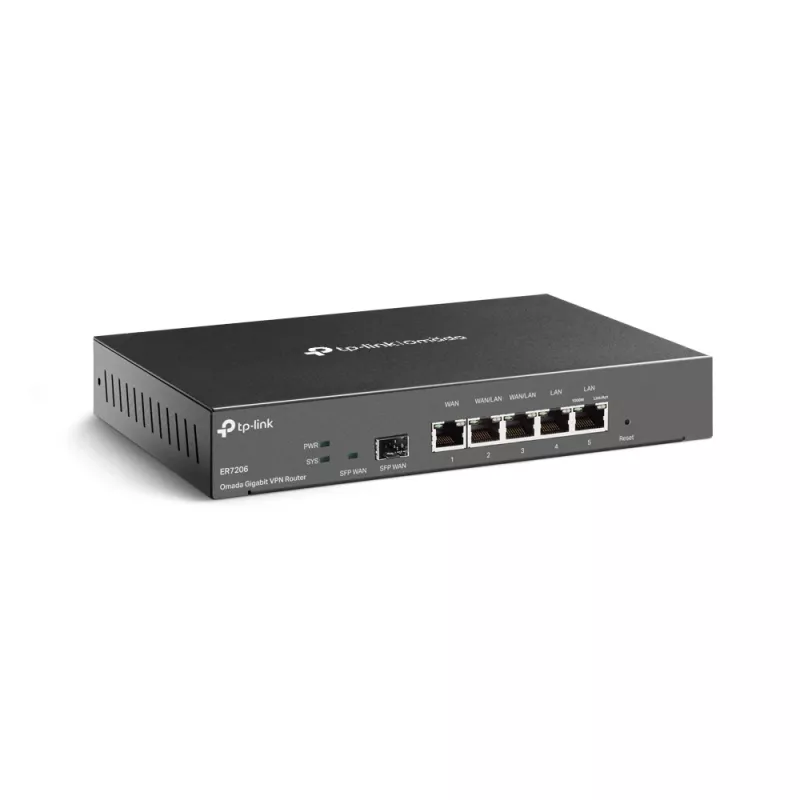 TP-Link SafeStream Gigabit Multi-WAN VPN Router, Ethernet WAN, Gigabit Ethernet, Schwarz