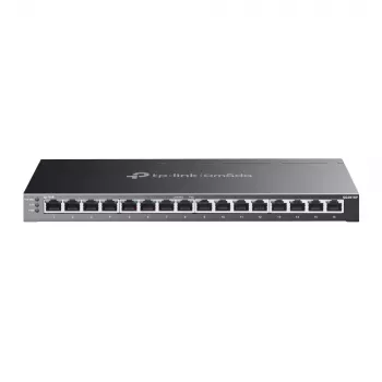 TP-Link Omada 16-Port Gigabit Smart Switch mit 8-Port PoE+, Managed, L2/L2+, Gigabit Ethernet (10/100/1000), Power over Ethernet (PoE), Rackmontage