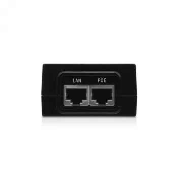 PoE-Adapter UBIQUITI POE-24-24W — 24 V PoE, 2 × RJ-45 Fast-Ethernet-Ports, 88×57×33 mm