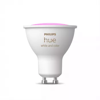 Philips Hue White and colour ambience GU10 – smarter Spot, Bluetooth/Zigbee, LED, GU10, GU10, 2000 K, 6500 K