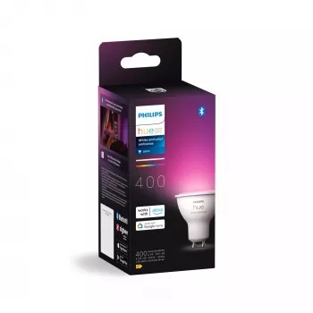 Philips Hue White and colour ambience GU10 – smarter Spot, Bluetooth/Zigbee, LED, GU10, GU10, 2000 K, 6500 K