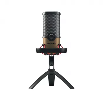 CHERRY UM 9.0 PRO RGB Schwarz, Copper Tischmikrofon