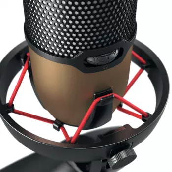 CHERRY UM 9.0 PRO RGB Schwarz, Copper Tischmikrofon