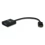 Equip HDMI to HD15 VGA Adapter, HDMI Typ A (Standard), VGA (D-Sub), Male, Female, Straight, Straight