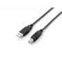 Equip USB 2.0 Typ A auf Typ B Kabel, 2,0 m, schwarz