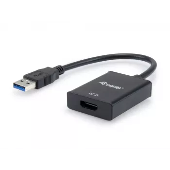 Equip USB 3.0 auf HDMI Adapter, 3.2 Gen 1 (3.1 Gen 1), USB Typ-A, HDMI-Ausgang, 1920 x 1080 Pixel