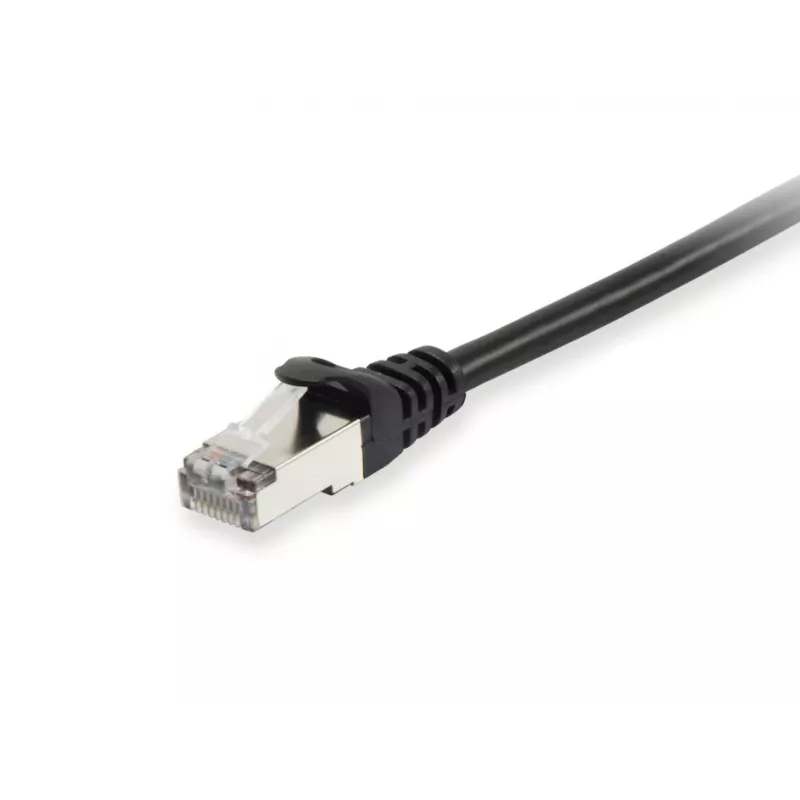 Equip Cat.6 S/FTP Patchkabel, 3,0 m, Schwarz, 3 m, Cat6, S/FTP (S-STP), RJ-45, RJ-45, Schwarz