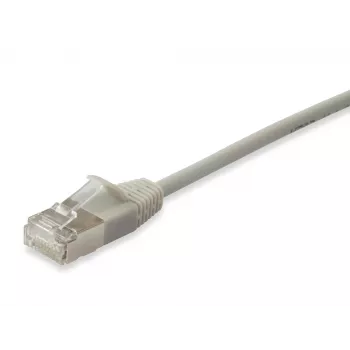 Equip Cat.6A F/FTP Slim Patchkabel, 1m, Beige, 1 m, Cat6a, F/FTP (FFTP), RJ-45, RJ-45, Beige