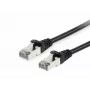 Patchkabel Equip Cat.6A S/FTP RJ-45 25m Schwarz