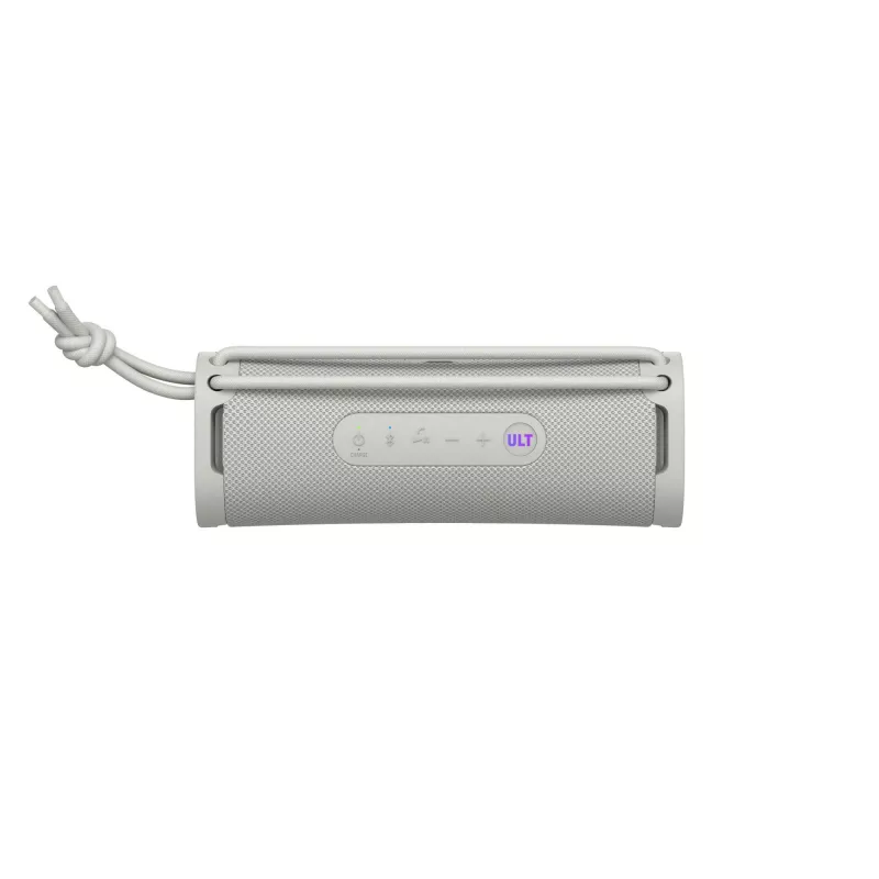 Sony ULT FIELD 1 - Kabelloser Bluetooth-Lautsprecher mit ULT POWER SOUND, kraftvollem Bass, IP67, wasserdicht, staubdicht, stoßfest, 12 Stunden Akku, klare Gesprächsqualität, für Outdoor und Reisen