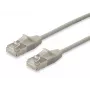 Equip Cat.6A F/FTP Slim Patchkabel RJ-45 0,5m Beige