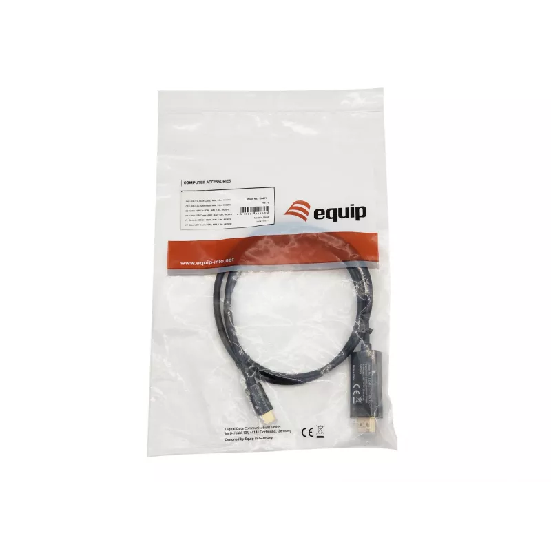 Equip USB-C zu HDMI Kabel, M/M, 1,0m, 4K/30Hz