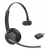 Yealink WH64 Hybrid Mono Teams Headset Kabelloses Headset für Büro/Callcenter Micro-USB Bluetooth Schwarz