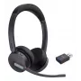 Yealink WH64 Hybrid Dual Teams Headset Kabellos Headset für Büro/Callcenter Micro-USB Bluetooth Schwarz