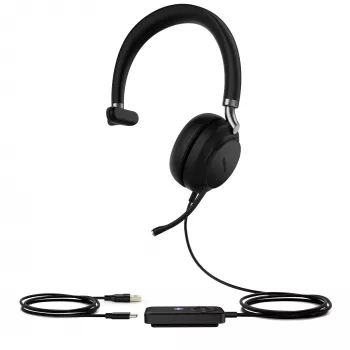 Yealink UH38 Mono Teams - ohne Akku USB-A-USB Kabelgebundenes Headset