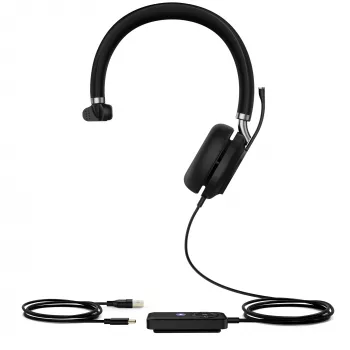 Yealink UH38 Mono Teams - ohne Akku USB-A-USB Kabelgebundenes Headset