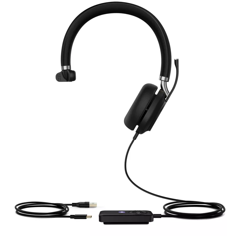 Yealink UH38 Mono Teams - ohne Akku USB-A-USB Kabelgebundenes Headset
