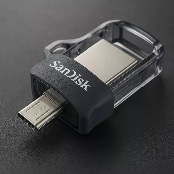 WESTERN DIGITAL SanDisk ULTRA DUAL DRIVE M3.0 - 32GB USB-Stick - micro-USB / USB 3.0