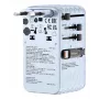 Verbatim Charge 'n' Travel 70W 2C retractable Universal Travel Adapter Blau
