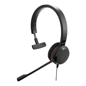 Jabra EVOLVE 30 II UC Mono, Kabelgebunden, 150 - 7000 Hz, Büro/Callcenter, 142 g, Headset, Schwarz
