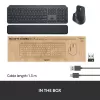 LOGITECH MX Keys Combo For Business Gen 2 - Graphite - Qwertz - Deutsch