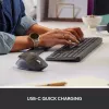 LOGITECH MX Keys Combo For Business Gen 2 - Graphite - Qwertz - Deutsch