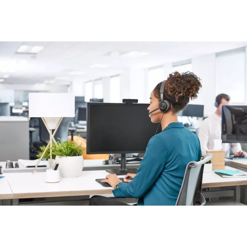LOGITECH Zone Wired - USB-C / USB-A - Headset - MSFT Teams Zone - Schwarz