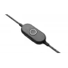 LOGITECH Zone Wired - USB-C / USB-A - Headset - MSFT Teams Zone - Schwarz