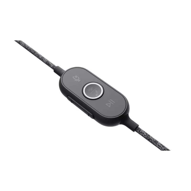LOGITECH Zone Wired - USB-C / USB-A - Headset - MSFT Teams Zone - Schwarz