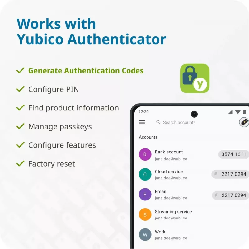 YUBICO Yubikey 5c