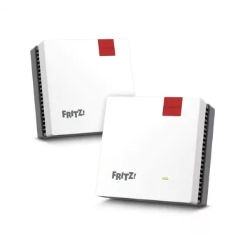 Mesh Set 20003112 mesh wi-fi system Dualband (2,4 GHz / 5 GHz) Wi-Fi 6 (802.11ax) Rot, Weiß Intern