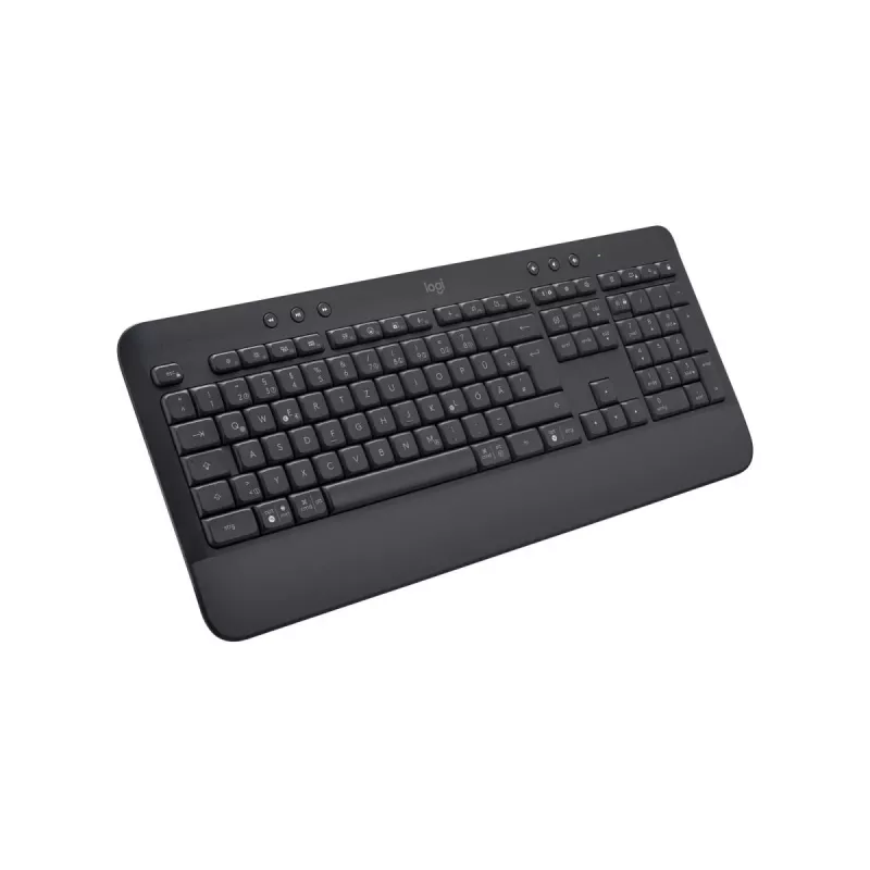 LOGITECH Signature K650 Kabellose Tastatur - Graphit - Deutsch Qwertz