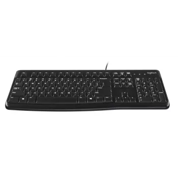 LOGITECH K120 Tastatur - USB kabelgebunden - Qwerty US/International