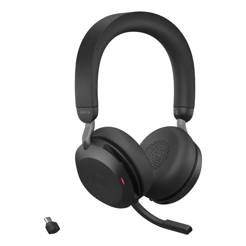 Jabra Evolve2 75 - USB-C UC - Schwarz, Kabelgebunden & Kabellos, Büro/Callcenter, 20 - 20000 Hz, 197 g, Headset, Schwarz