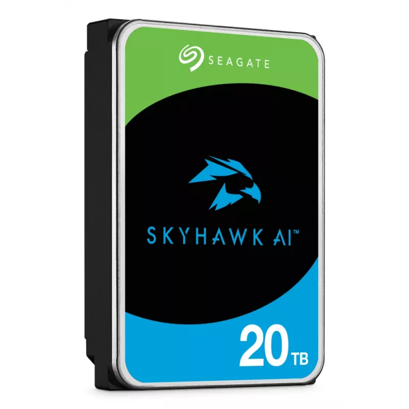 Seagate SkyHawk AI ST20000VE004 interne Festplatte 20 TB 7200 RPM 512 MB 3,5 Zoll Serial ATA III