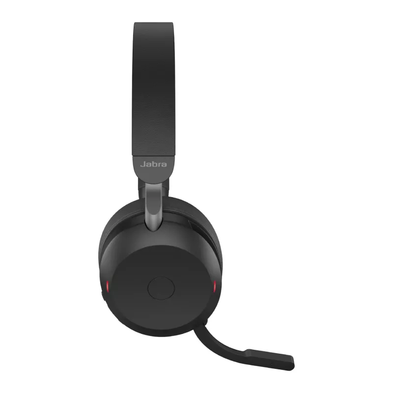 Headset Jabra Evolve2 75 USB-A UC mit Tischständer Schwarz