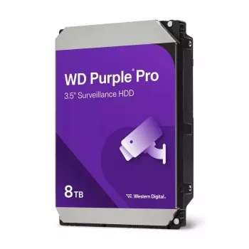 WESTERN DIGITAL Festplatte - WD Lila Pro WD8002PURP - 8 TB - SATA 6Gb/s - 3,5 Zoll - 7200 U/min