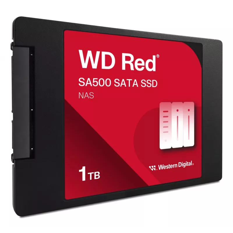 WESTERN DIGITAL SSD - WD Red SA500 - 1 TB - SATA 6 Gbit/s - 2,5 Zoll