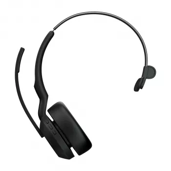 Jabra Evolve2 55 - Link380a MS Mono, kabellos, Büro/Callcenter, 20 - 20000 Hz, 130 g, Headset, Schwarz