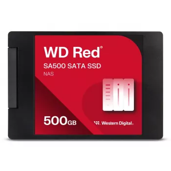 WESTERN DIGITAL SSD - WD Red SA500 - 500 GB - SATA 6 Gbit/s - 2,5 Zoll