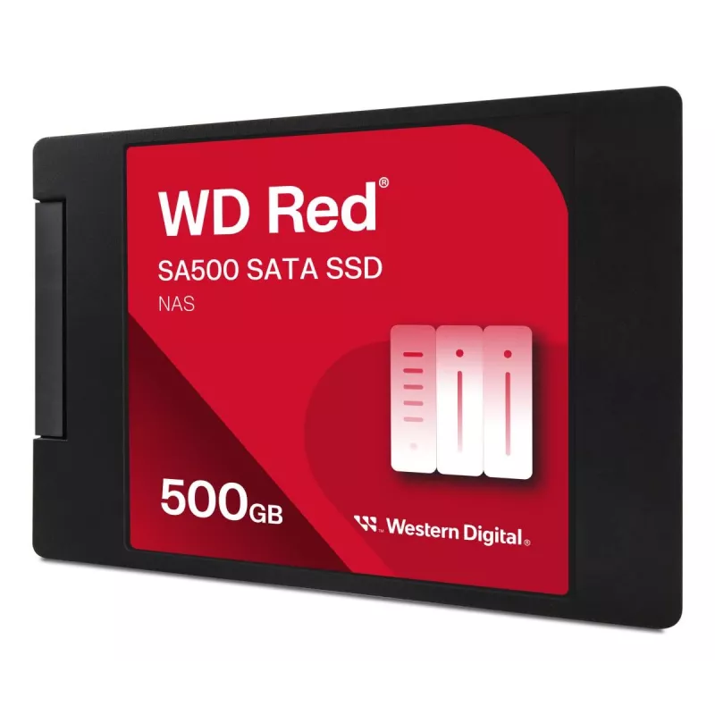 WESTERN DIGITAL SSD - WD Red SA500 - 500 GB - SATA 6 Gbit/s - 2,5 Zoll